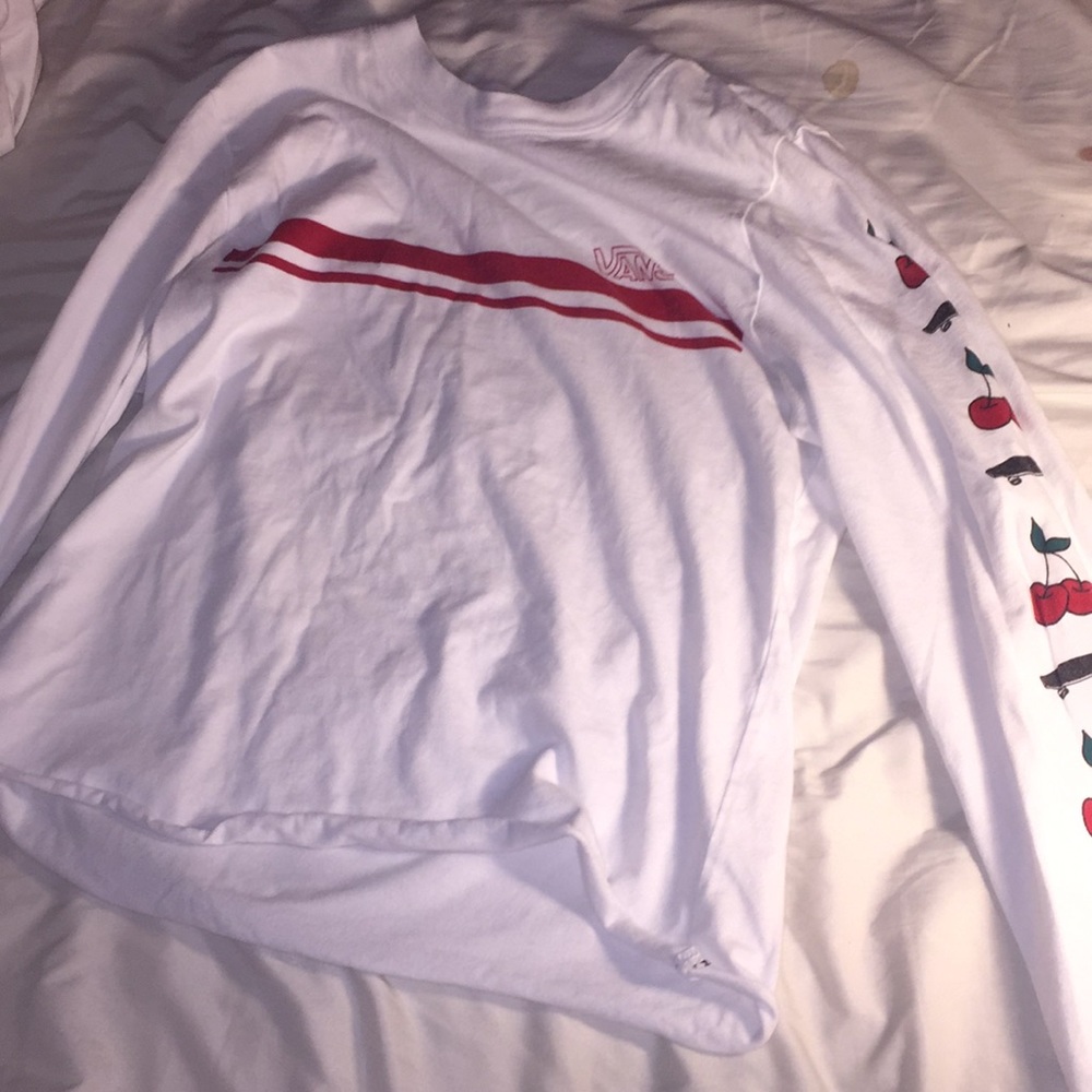 A 1 time worn long sleeve vans shirt